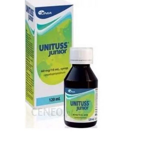 Unituss Junior syrup 0.06 g/10 ml 120 ml