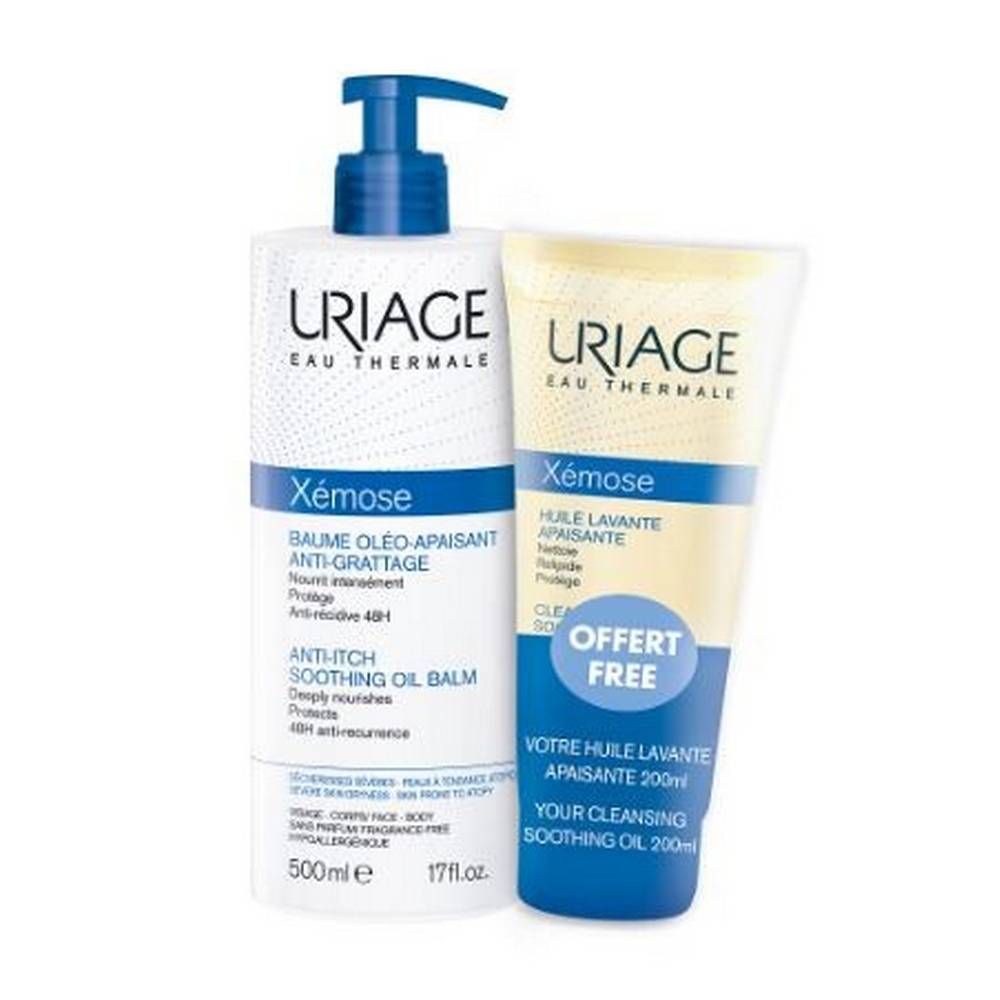 Uriage Xemose Emollient Cream 500ml + 200ml