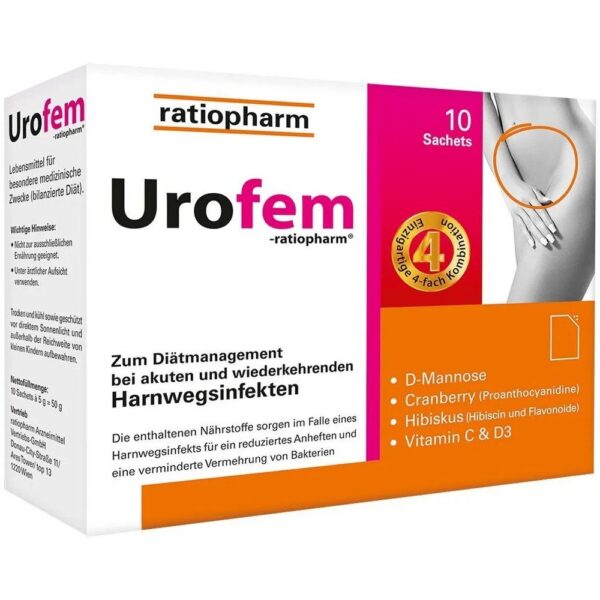 Urofem Granulat Beutel 10 Stück