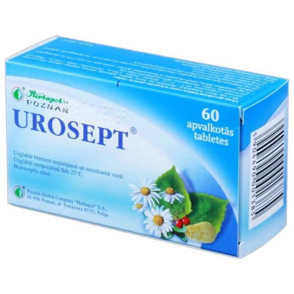 Urosept Coated Tablets 60 pcs