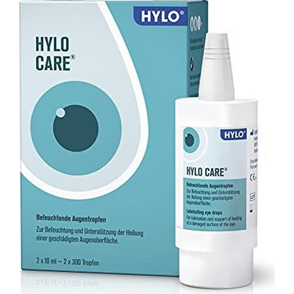 URSAPHARM Hylo-Care eye drops, 20 ml (2×10 ml) — URSA Pharm Hylo-Care Augentropfen, 20 ml (2×10 ml)