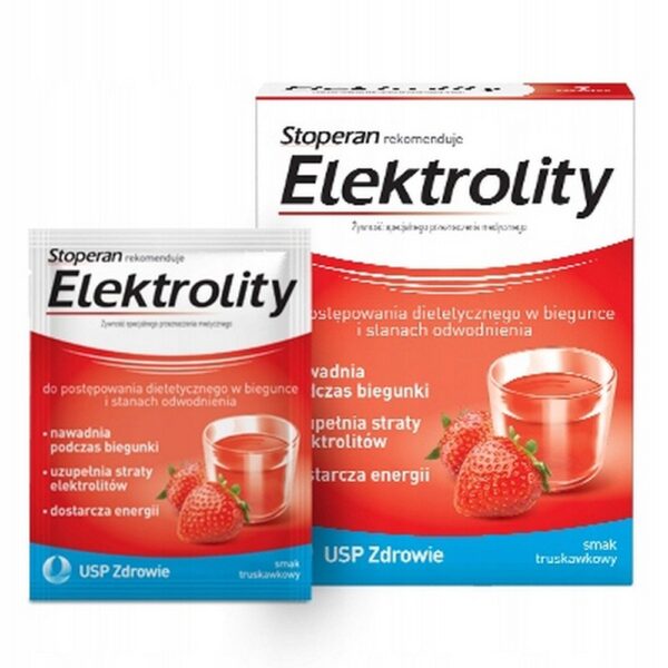 USP Zdrowie Stoperan Strawberry Electrolytes 7 pcs