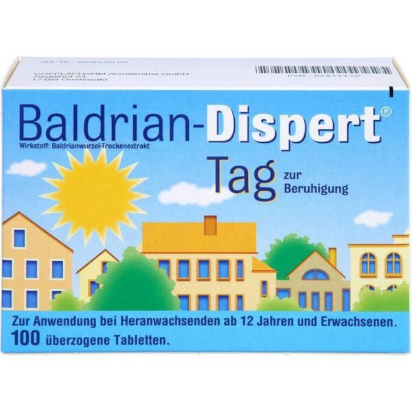Valerian Dispert Day Coated Tablets 100 pcs
