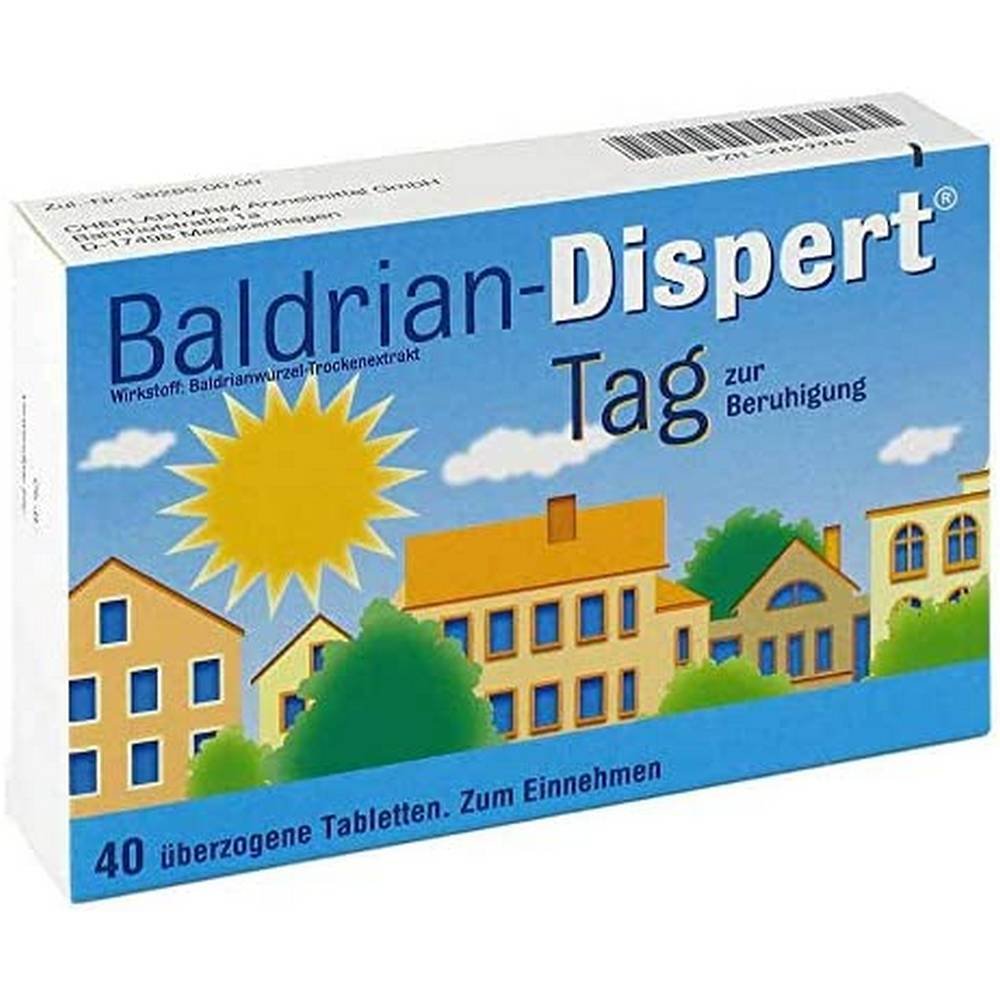 Valerian Dispert Day Coated Tablets 40 pcs