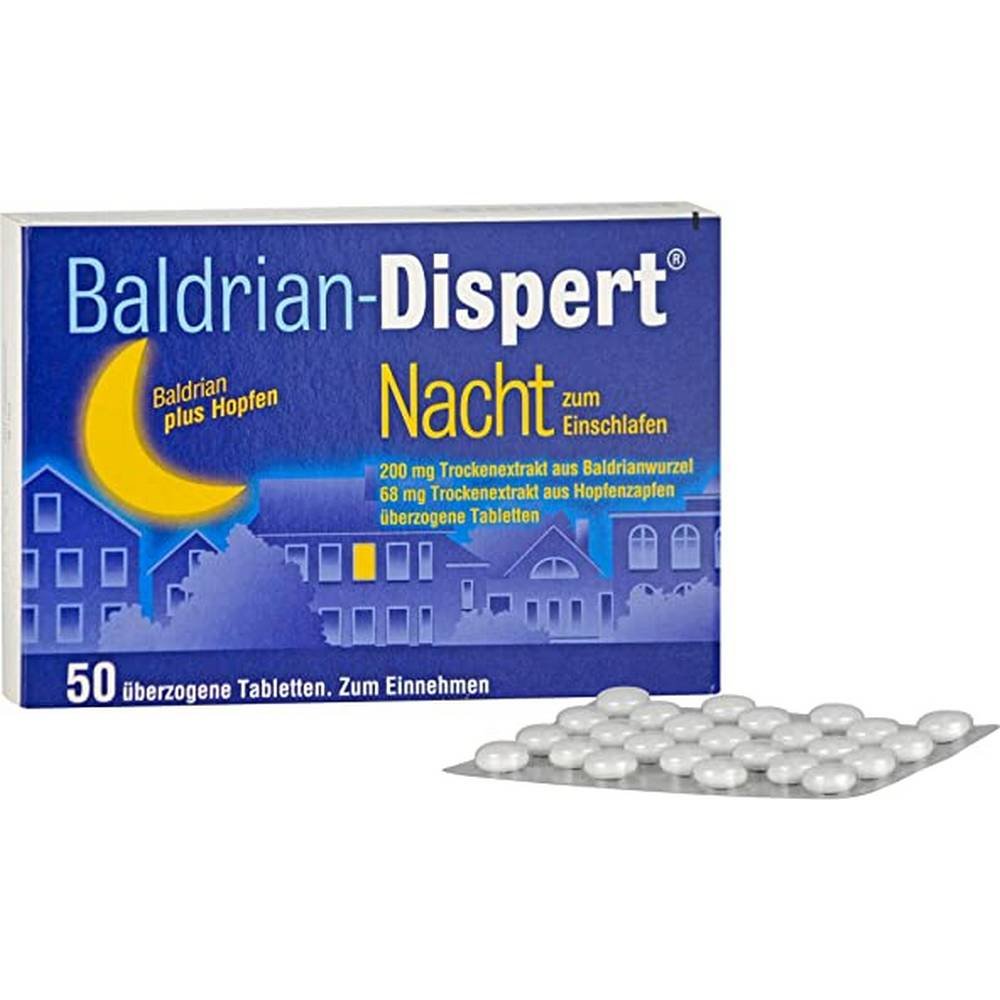 Valerian Dispert Night Tablets 50 pcs