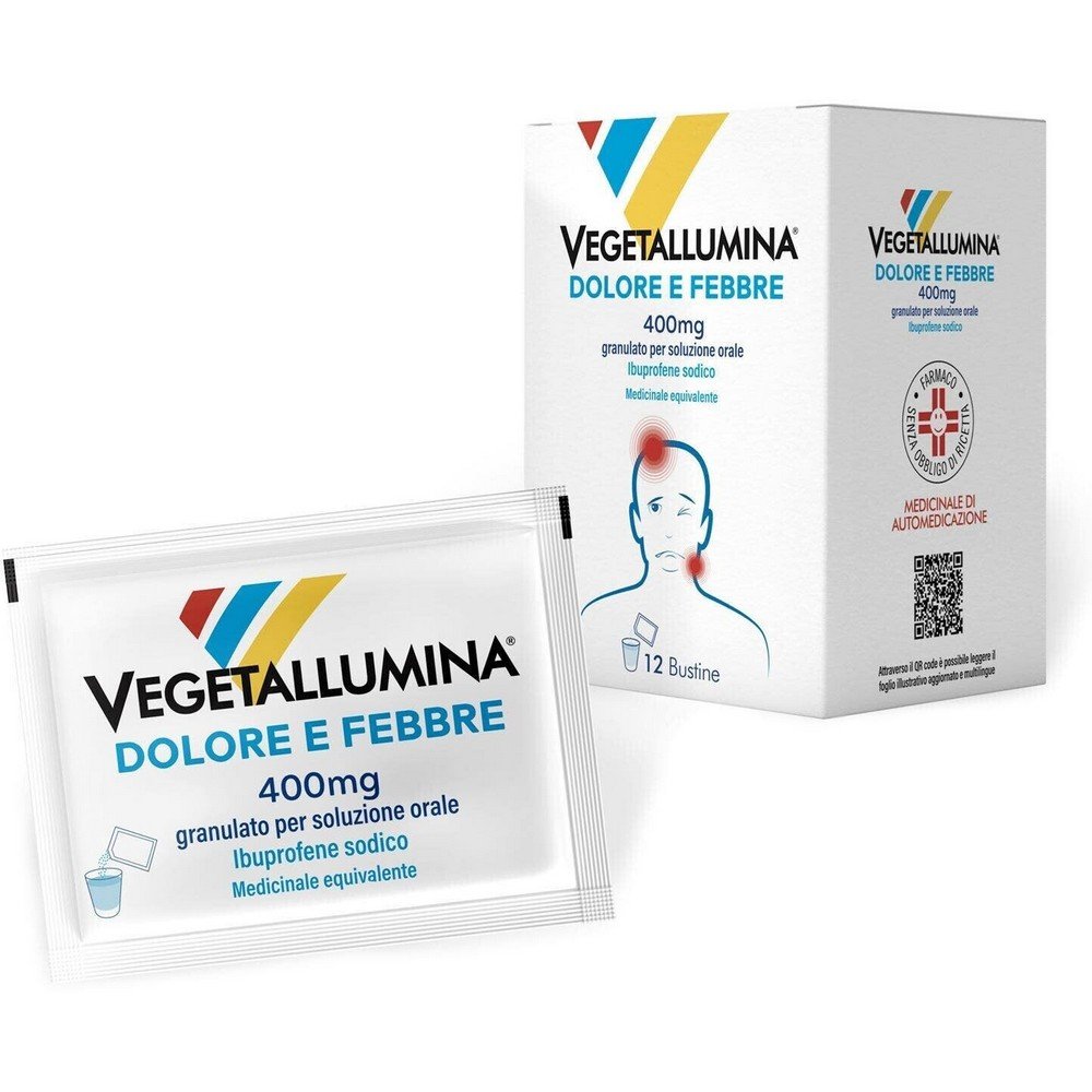 Vegetallumina Dolore e Febbre 400mg Granulat 12 Beutel