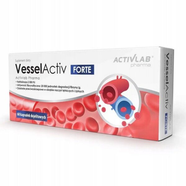 Activlab Vesselactiv Forte 60 Capsules Circulation Support