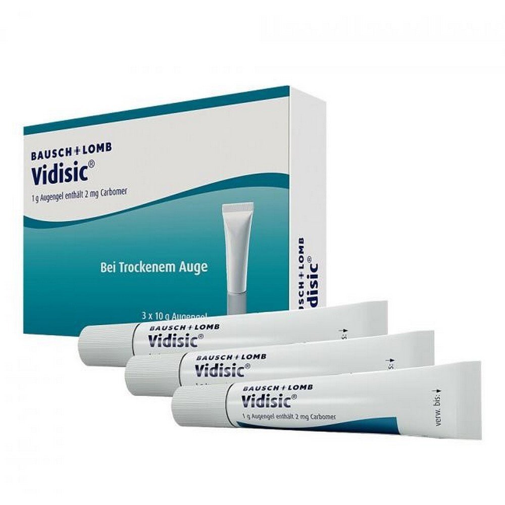Vidisic Eye Gel 3 × 10 g