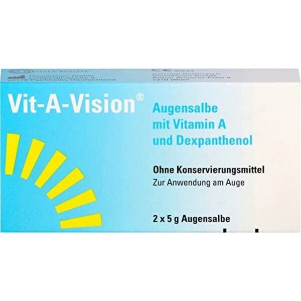 Vit-A-Vision eye ointment, 10 g (2×5 g) — Vit-A-Vision Augensalbe, 10 g (2×5 g)