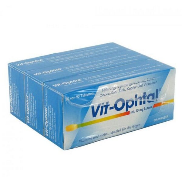 Vit Ophtal with 10 mg Lutein Tablets 90 pcs