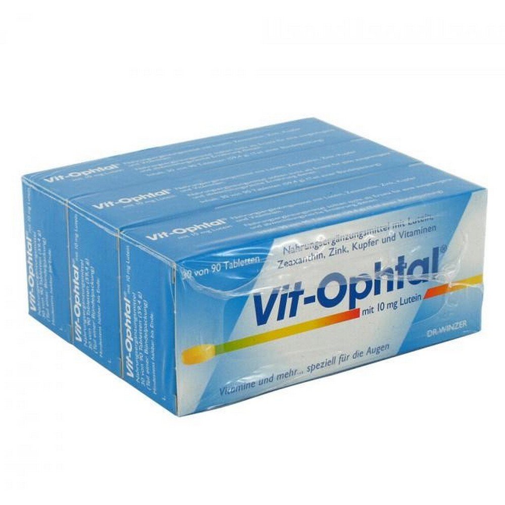 Vit Ophtal with 10 mg Lutein Tablets 90 pcs