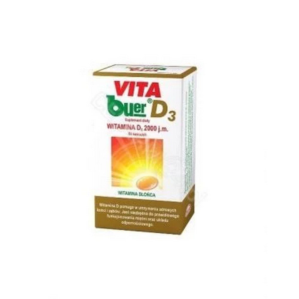Vita Buer D3 2000 Capsules 120 Pieces