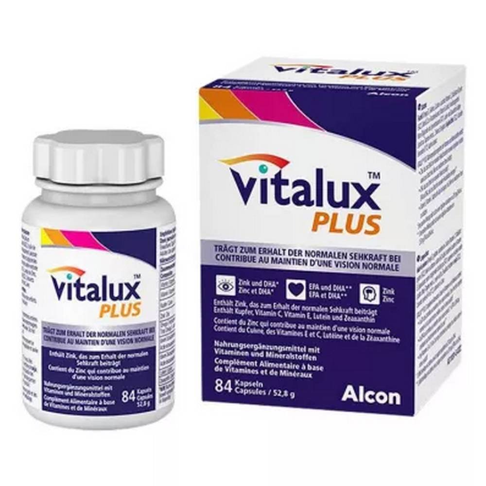 Vitalux Plus Kapseln 84 Stück