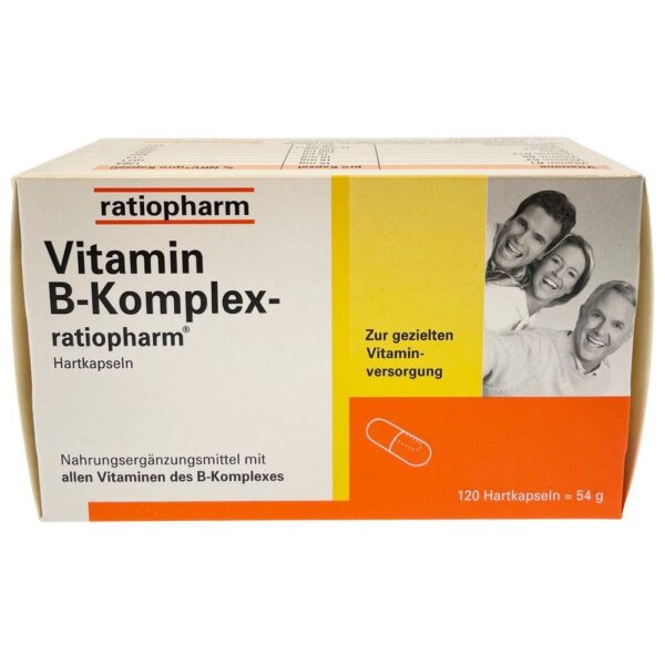 VITAMIN B-Complex Ratiopharm Capsules 120 Pieces