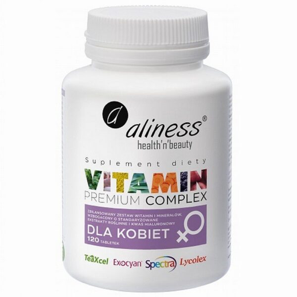 Aliness Vitamin Complex Premium for Women 120 Tablets