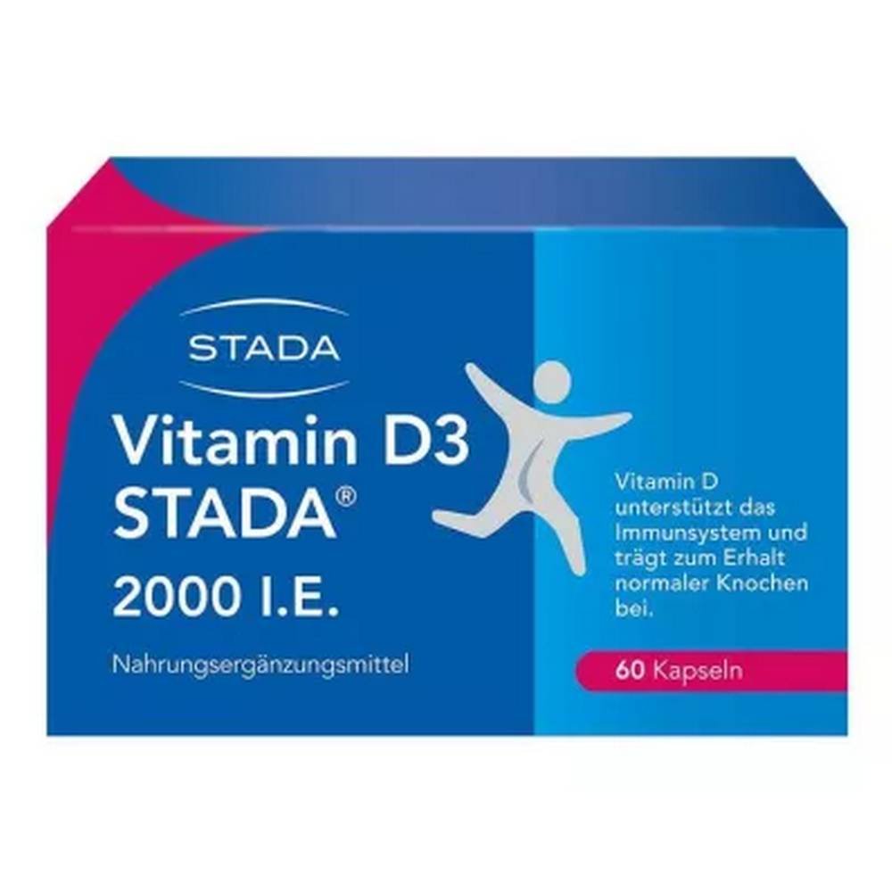 Vitamin D3 Stada 2000 IU Capsules 60 Pieces