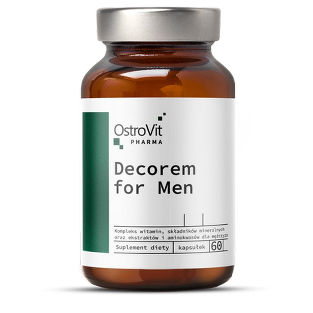 OstroVit Vitamins Decorem For Men Multivitamin 28 g / 60 ml / 60 pcs