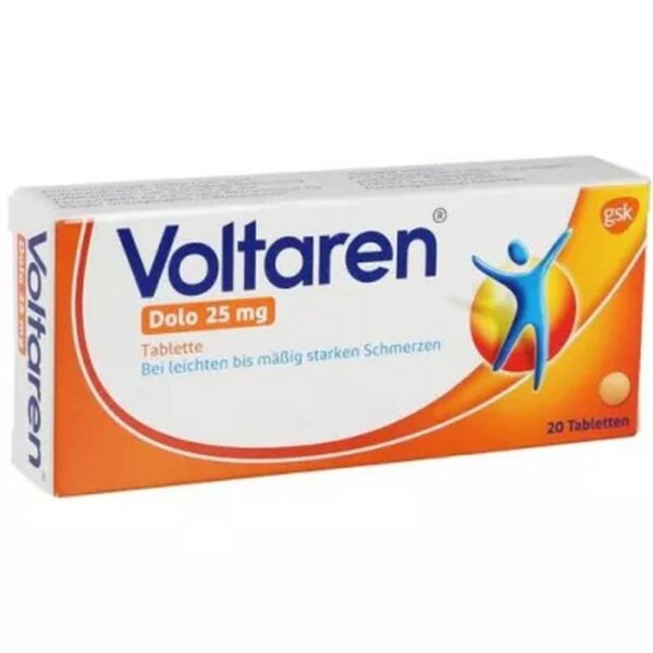 Voltaren Dolo 25 mg Coated Tablets 20 pcs