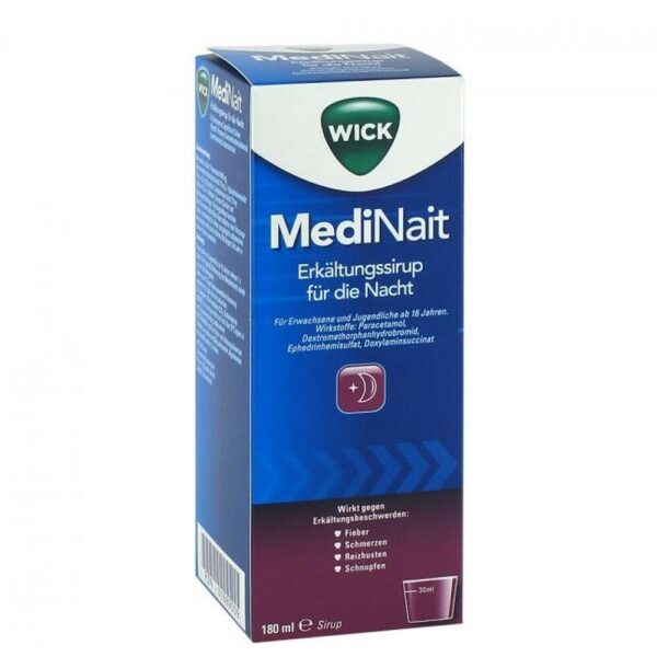 Wick Medinait Cold Syrup for the Night 180 ml