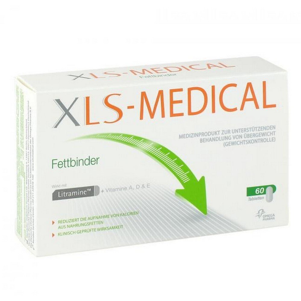 XLS Medical Fat Binder Tablets 60 pcs