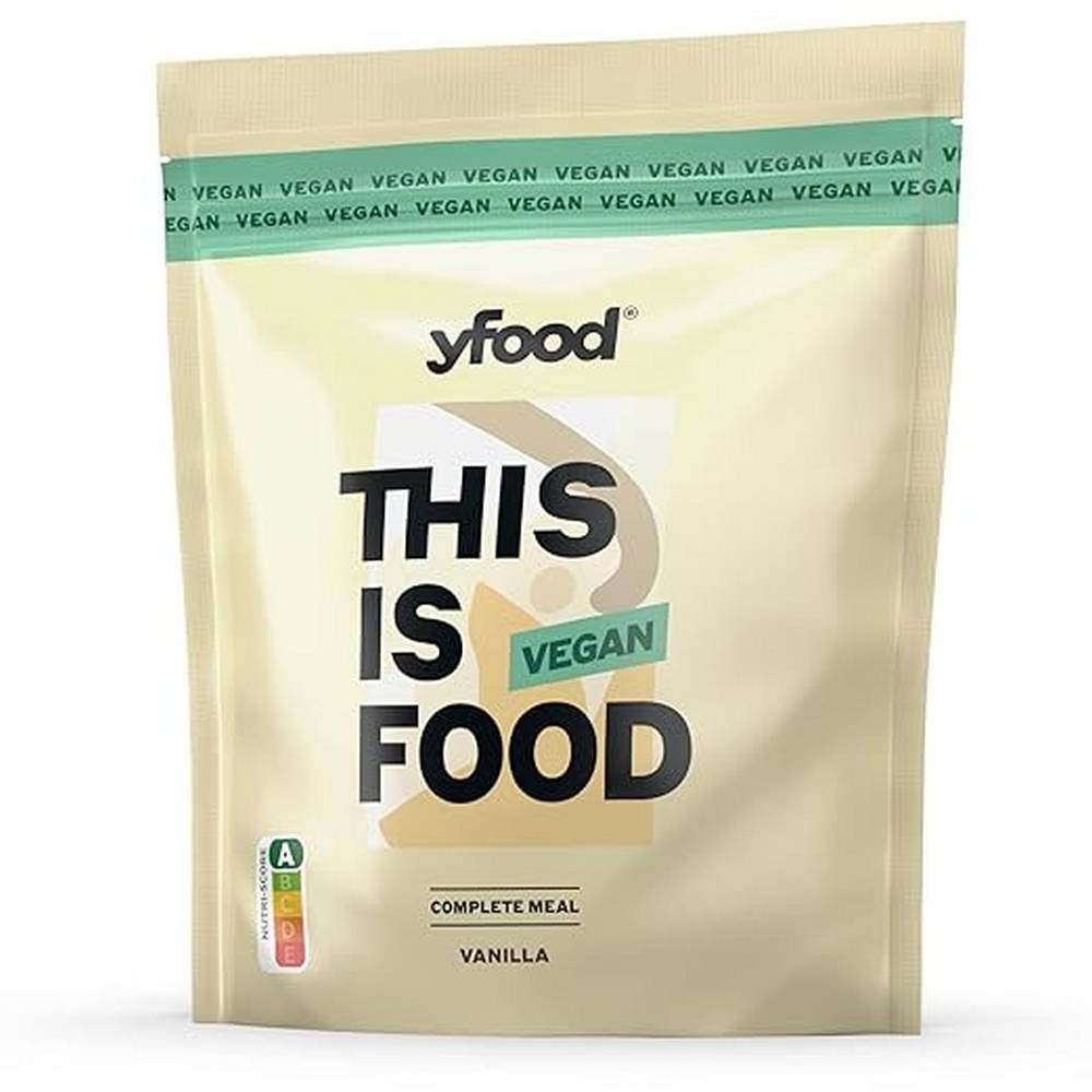 YFood Vegan Vanilla Powder – Delicious Drinking Meal for Travel – This Is Food Powder