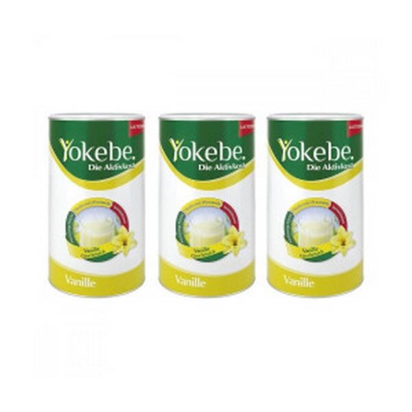 Yokebe Lactosefrei Vanille 3 × 500g