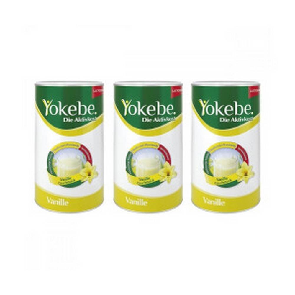 Yokebe Lactosefrei Vanille 3 × 500g