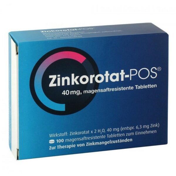 Zinkorotat POS Gastro-Resistant Tablets 100 pcs