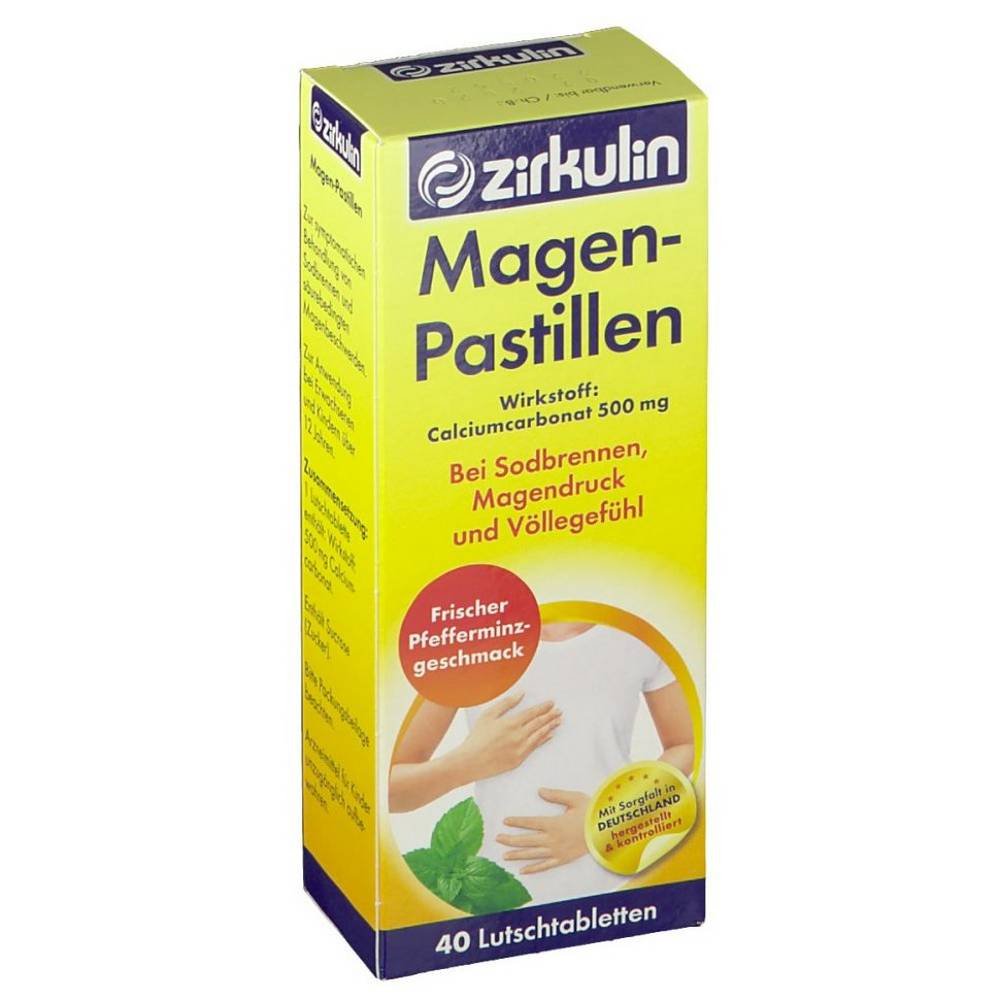 Zirkulin Stomach Lozenges 40 pcs