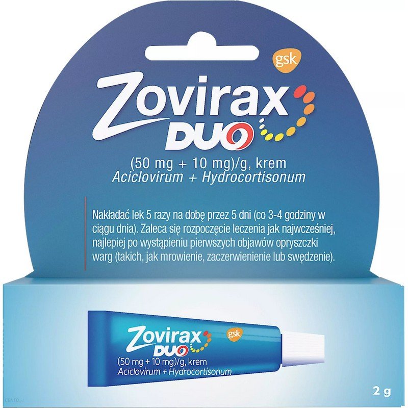 Zovirax Duo Cream 2 g