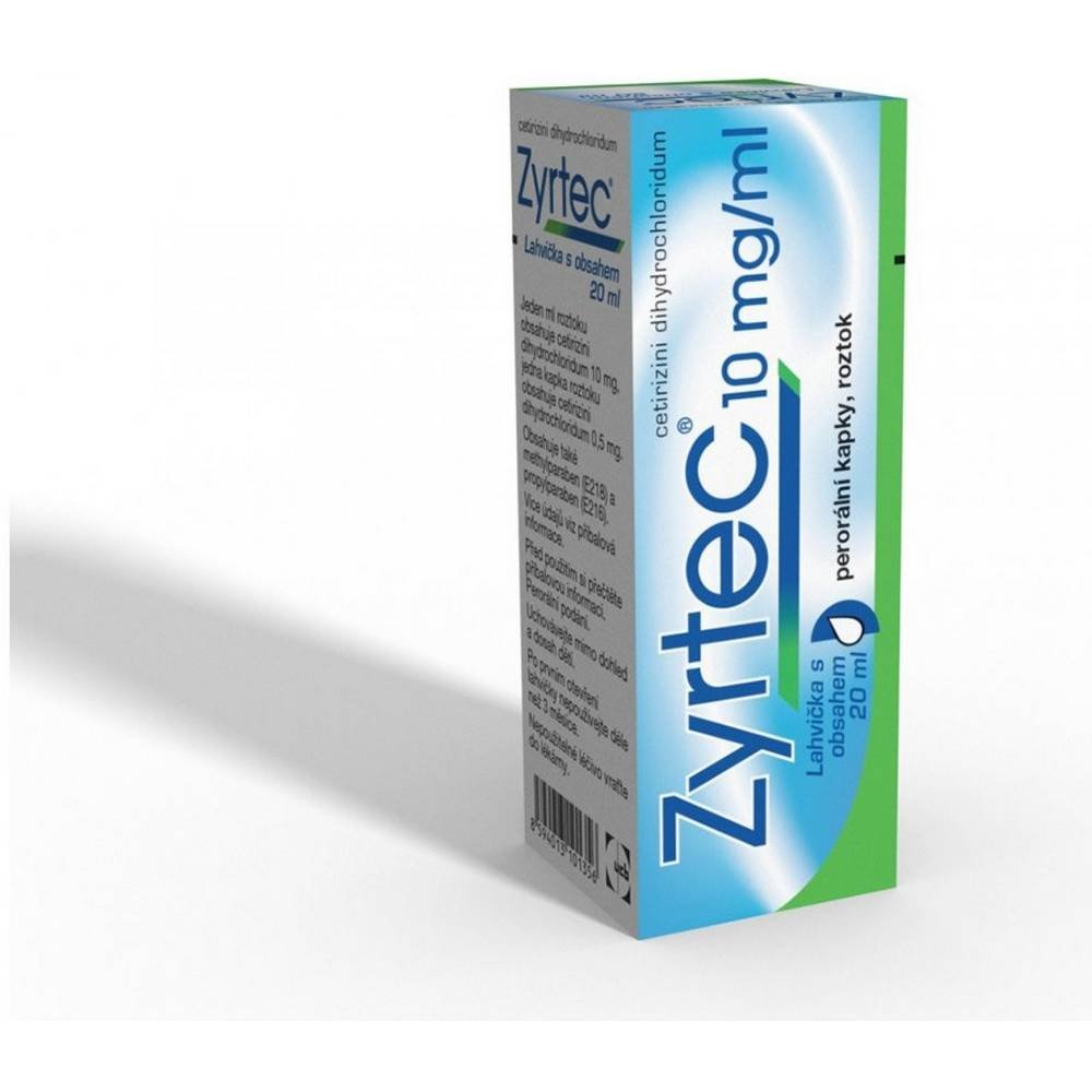 Zyrtec 10mg Tabletten 20 Stück