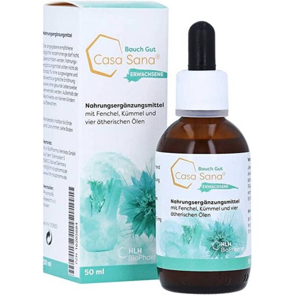 CASA SANA Belly Gut Adult Drops, 50 ml