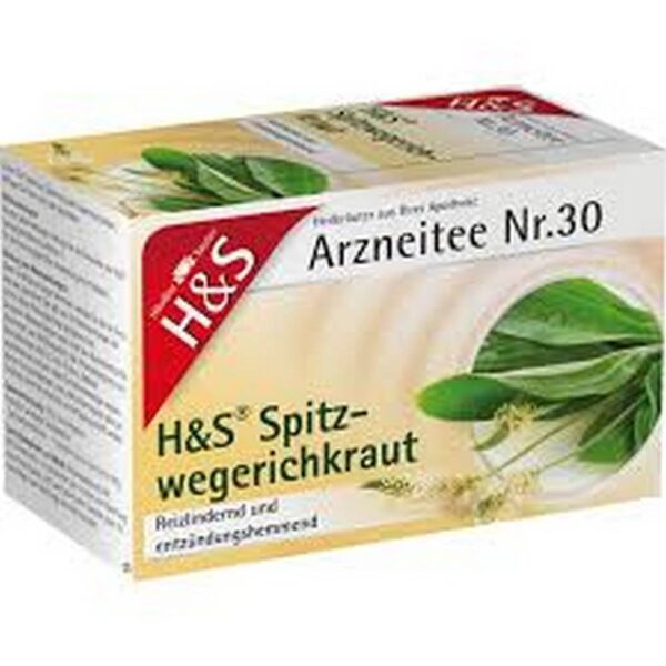 H&S plantain herb filter bags, 20X1.5 g