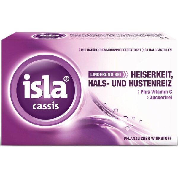 ISLA CASSIS Pastillen, 60 St