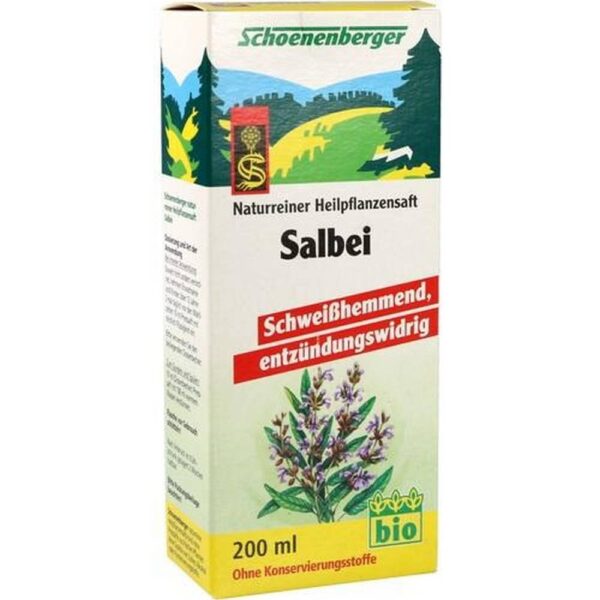SAGE JUICE Schoenenberger medicinal plant juices, 200 ml