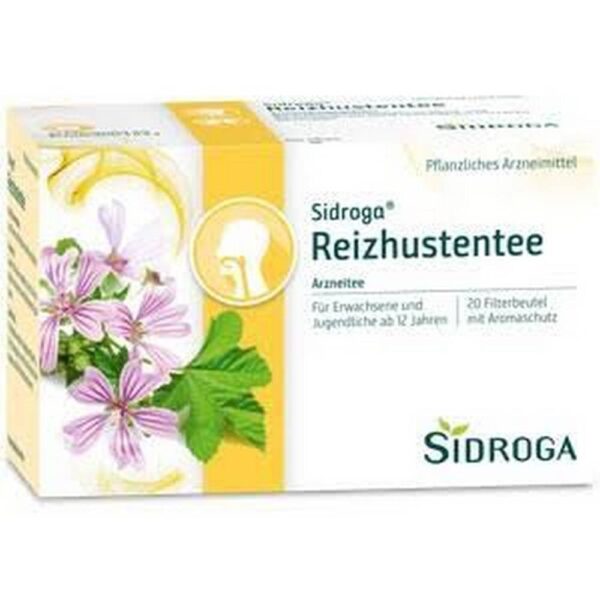 SIDROGA dry cough tea filter bag, 20X0.9 g