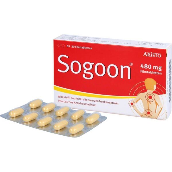 SOGOON 480 mg film-coated tablets, 20 pcs