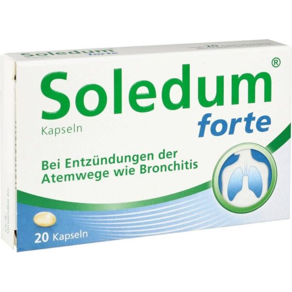 SOLEDUM capsules forte 200 mg, 20 pcs