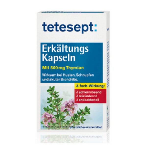 TETESEPT cold capsules, 40 pcs