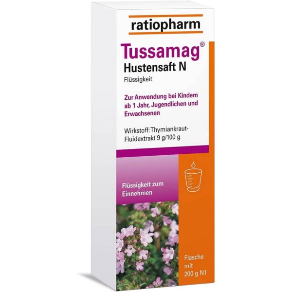 TUSSAMAG cough syrup N, 200 g