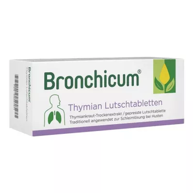 BRONCHICUM thyme lozenges, 50 pcs