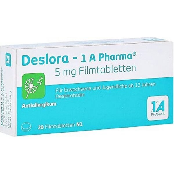 1A Pharma Deslora 5mg Tabletten 20 Stück