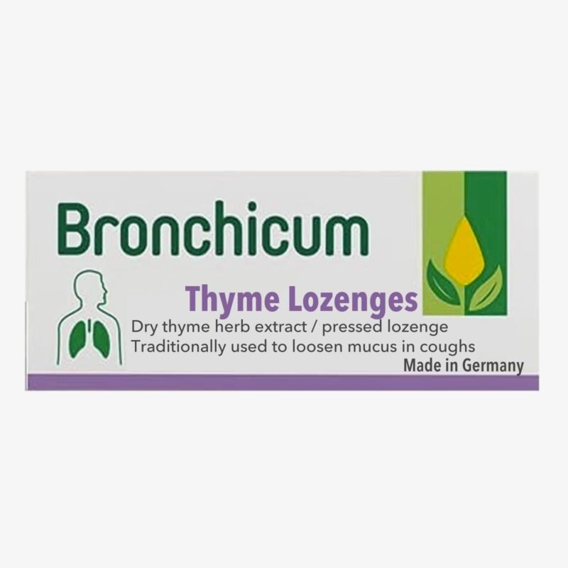 BRONCHICUM thyme lozenges, 20 pcs