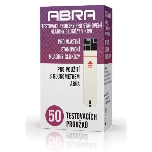 Abra Blood Sugar Test Strips 50 pcs