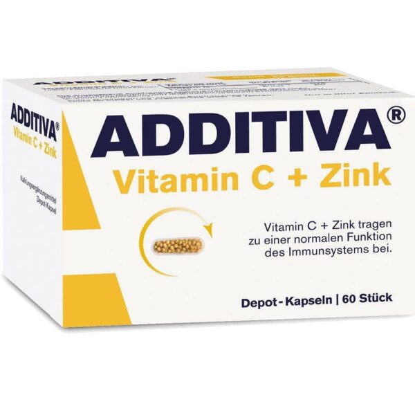 ADDITIVA Vitamin C Depot 300 mg Capsules, Pack of 60