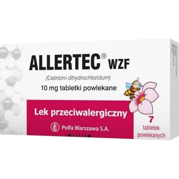 Allertec WZF 10 mg tablets 7 pcs