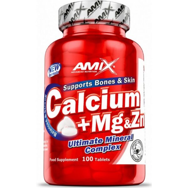 Amix Calcium + Magnesium + Zinc 100 tab