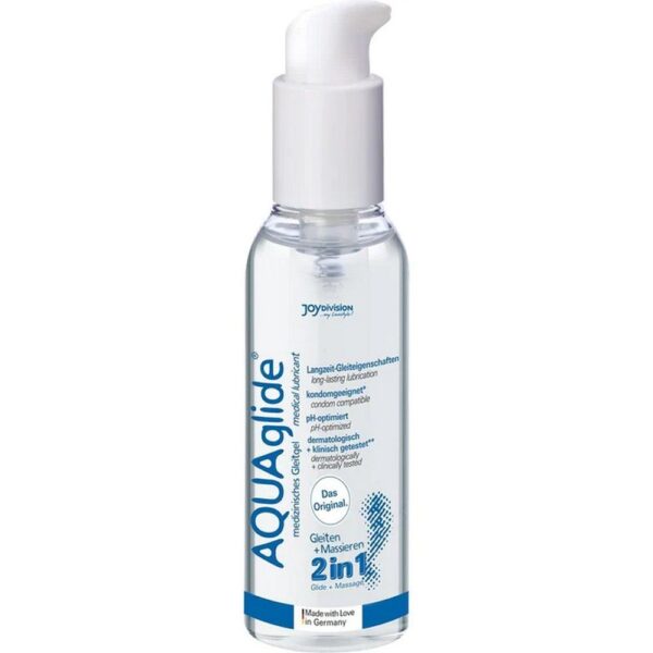 AQUAGLIDE 2in1 lubricant and massage agent, 125 ml