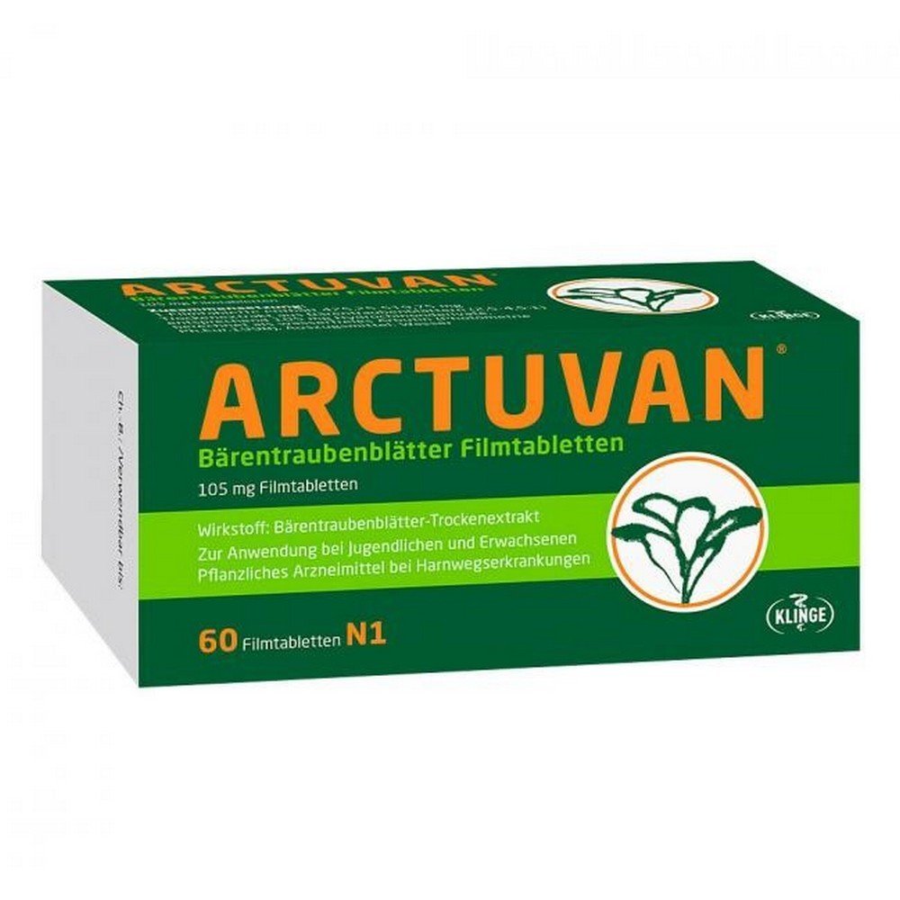 arctuvan bearberry film coated tablets 60 pcs Arctuvan Bearberry Film-Coated Tablets 60 pcs