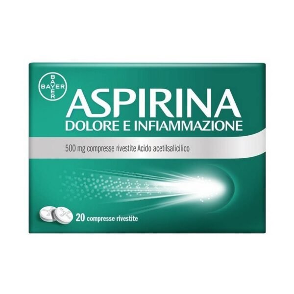 Aspirina Dolore e Infiammazione 500mg Tabletten 20 Stück